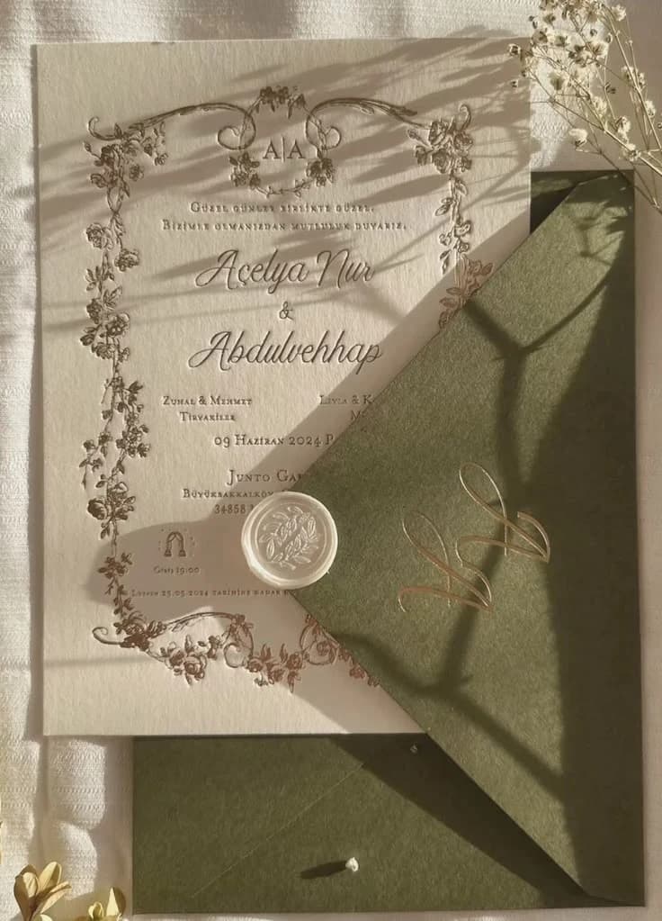 Vintage Letterpress template preview